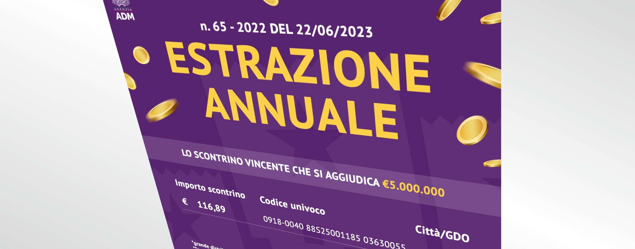 Lotteria degli Scontrini, ecco chi ha vinto 5 milioni di Euro