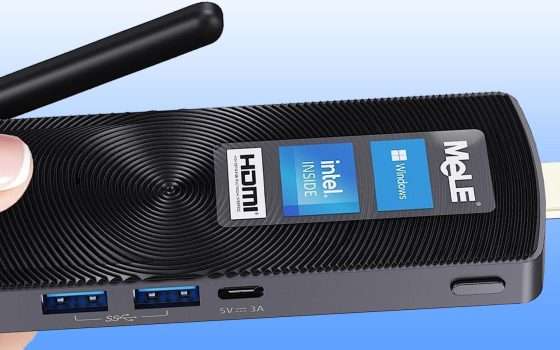 MeLe PCG02, il Mini PC Stick evoluto (coupon)