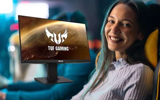 Monitor ASUS TUF Gaming: 100€ di SCONTO su Amazon