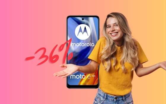 Motorola moto e32s: il low cost performante al 36% di SCONTO