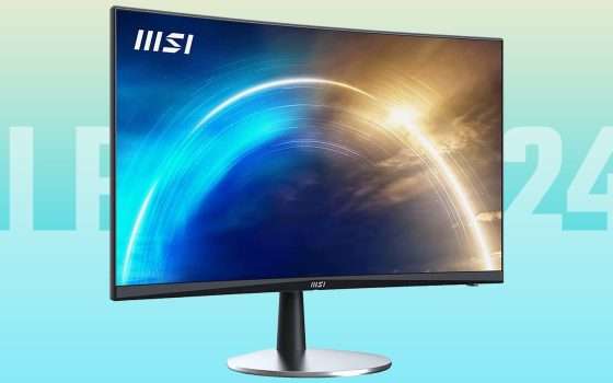 Oggi il monitor curvo di MSI costa solo 99 euro