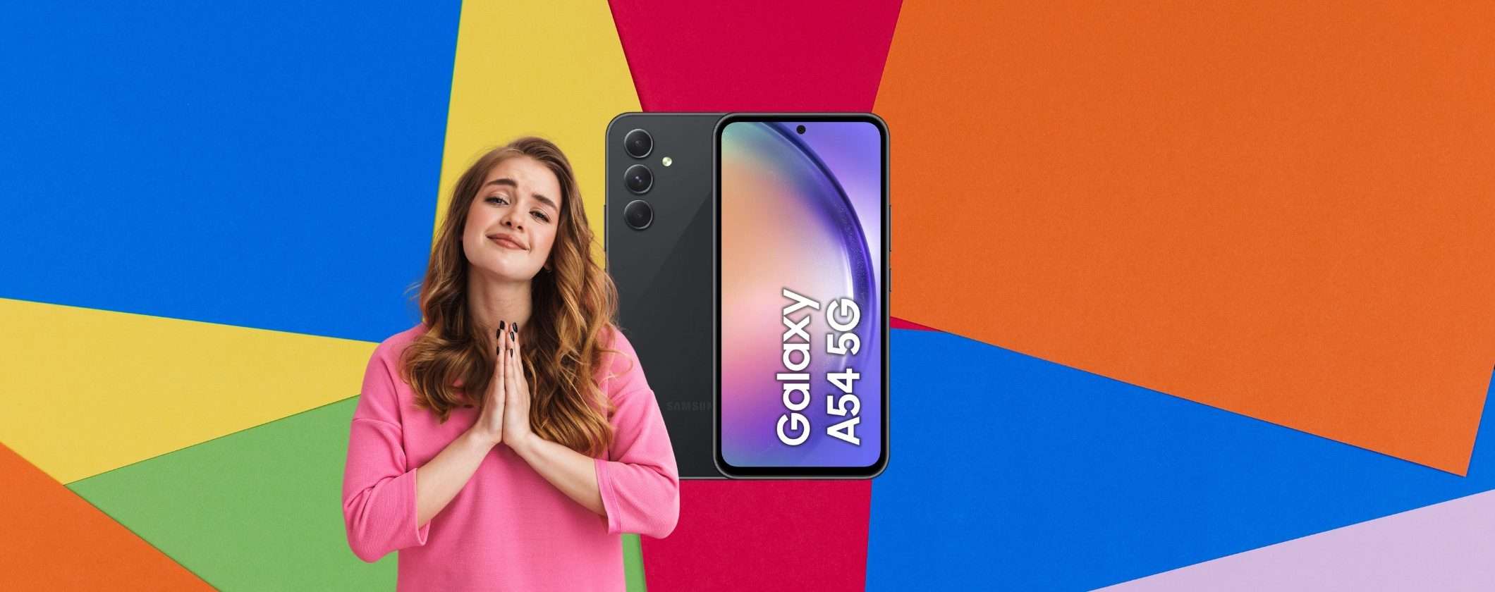 Samsung Galaxy A54: su Amazon il PREZZO è SPECIALE