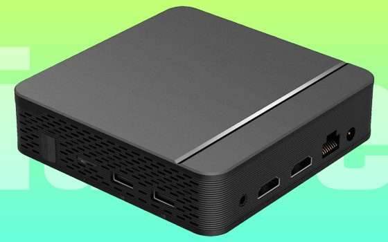 Solo 111 euro per questo Mini PC con CPU Intel e due dischi