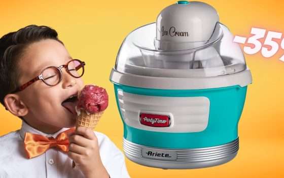 Gelato SANO e fatto a casa: Ariete 643 è l'occasione su Amazon