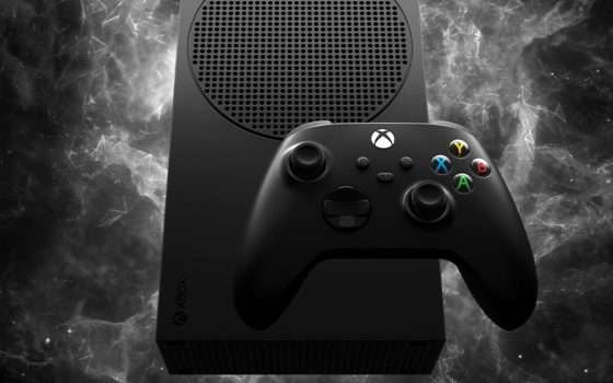 Xbox Series S si veste di Nero Carbone