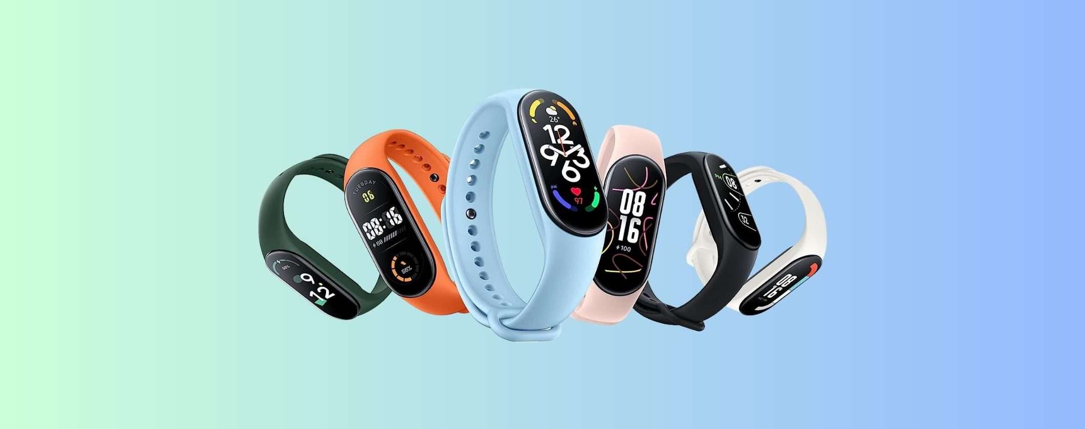 Xiaomi Smart Band 7: MINIMO STORICO su Amazon, ultimi pezzi