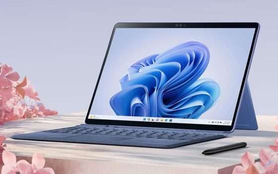 Microsoft Surface Pro 9: Intel i5 12esima generazione e 8/256GB a 400€ in meno