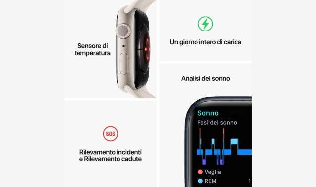 Apple Watch Series 8 vantaggi