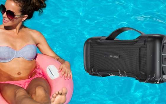 Festa in piscina? Porta con te questa cassa bluetooth in offerta su Amazon