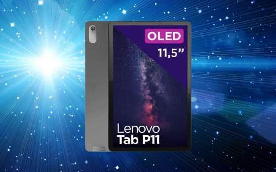 Lenovo Tab P11 in offerta al minimo storico e lo paghi anche a rate