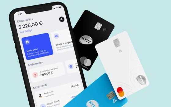 HYPE Next: carta Mastercard inclusa e bonifici gratuiti