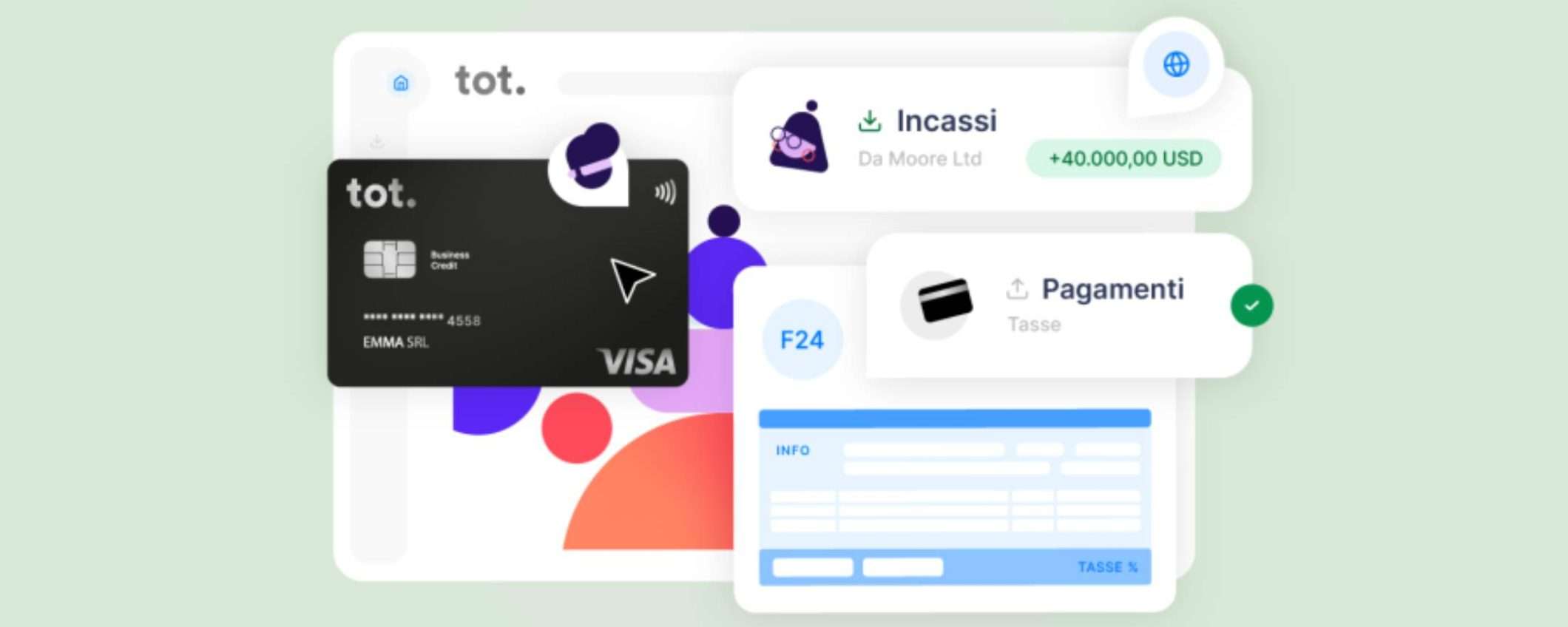 Tot: pagamenti F24 online facili e immediati