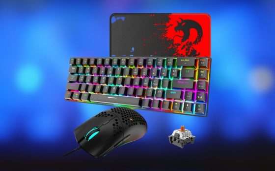 Tastiera e mouse RGB in offerta: per i gamer che non vogliono spendere troppo