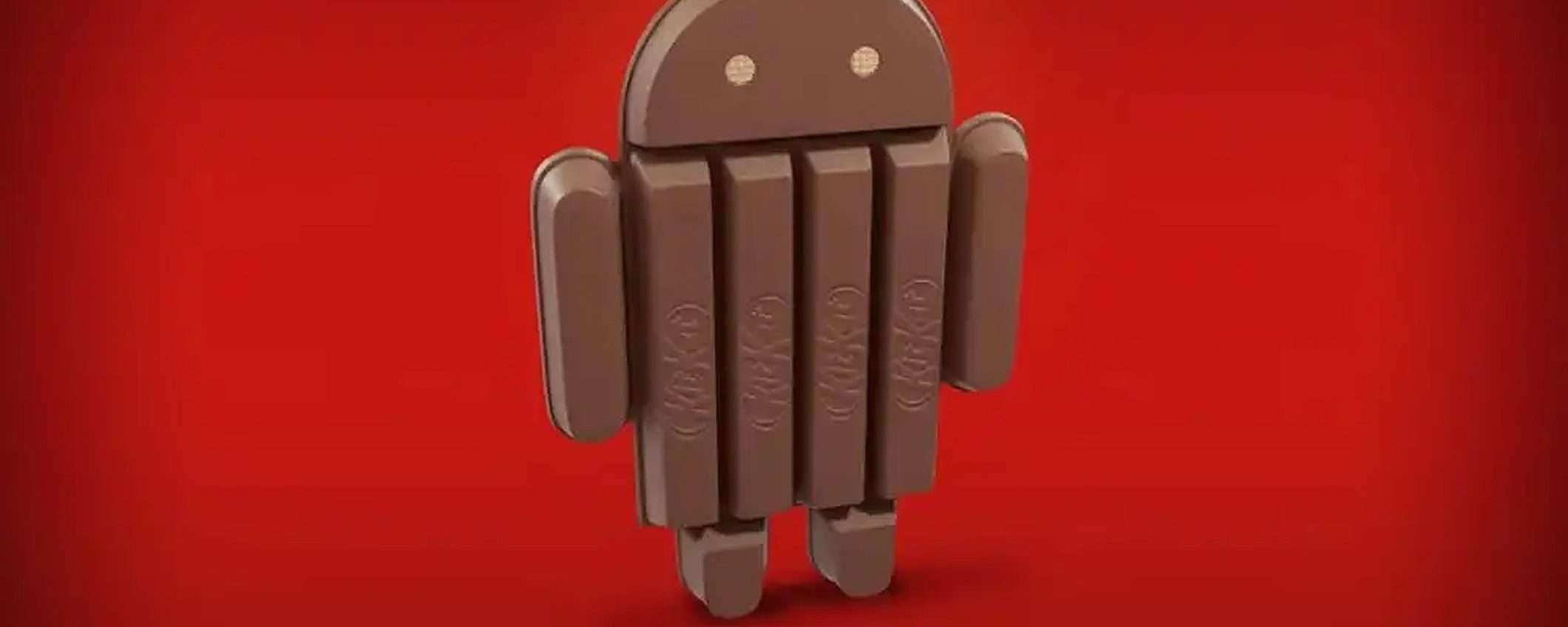 Android KitKat non riceverà più update Google Play