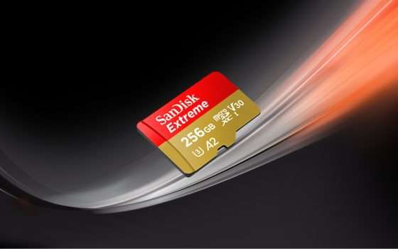 MicroSD SanDisk 256GB + Adattatore SD a soli 19€, una FOLLIA