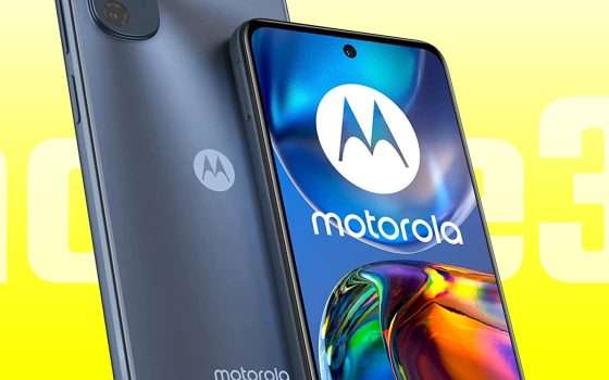 -34% sul Motorola moto e32 con display Max Vision