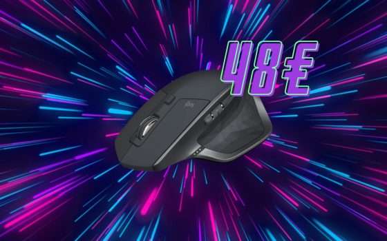 Mouse Logitech MX Master 2S: a 48€ è un SOGNO da Prime Day