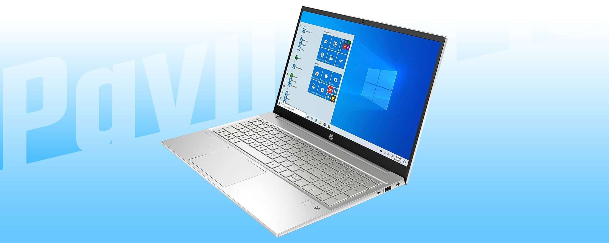 Notbook per lavoro e scuola: HP Pavilion 15 a -30%