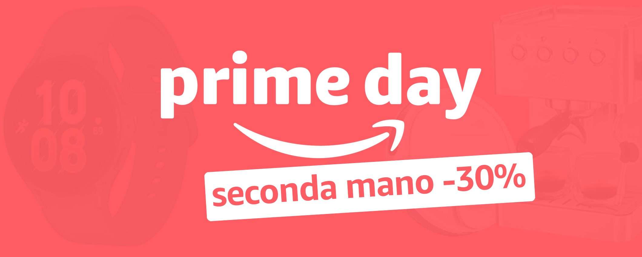 Prime Day: -30% sui prodotti di seconda mano