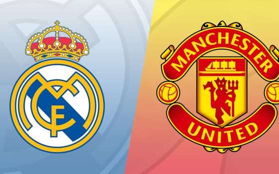 Come vedere Real Madrid-Manchester United in streaming