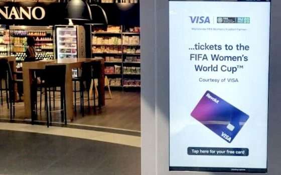 Una carta Visa per il conto Revolut: gratis, a Fiumicino