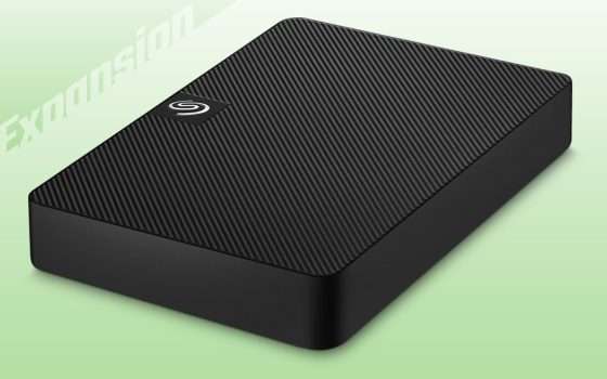 Metti in tasca 5 GB con il disco Seagate: lo sconto