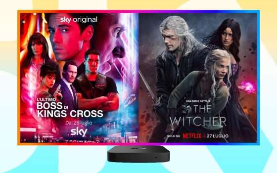 Solo 19,90€/mese per Sky TV+Netflix: abbonati ora