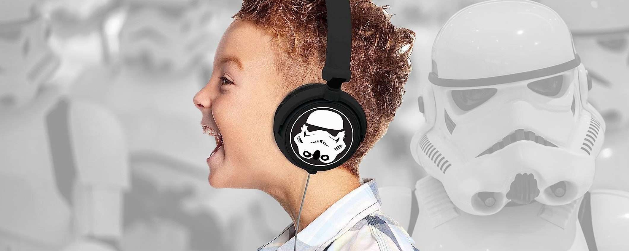 Le cuffie di Star Wars a 6€ su Amazon (sconto 67%)