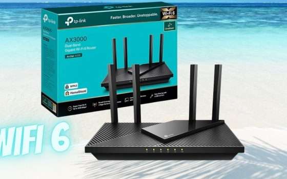 Router TP-LINK e il WiFi 6 esplode in casa, fino a 2402Mbps