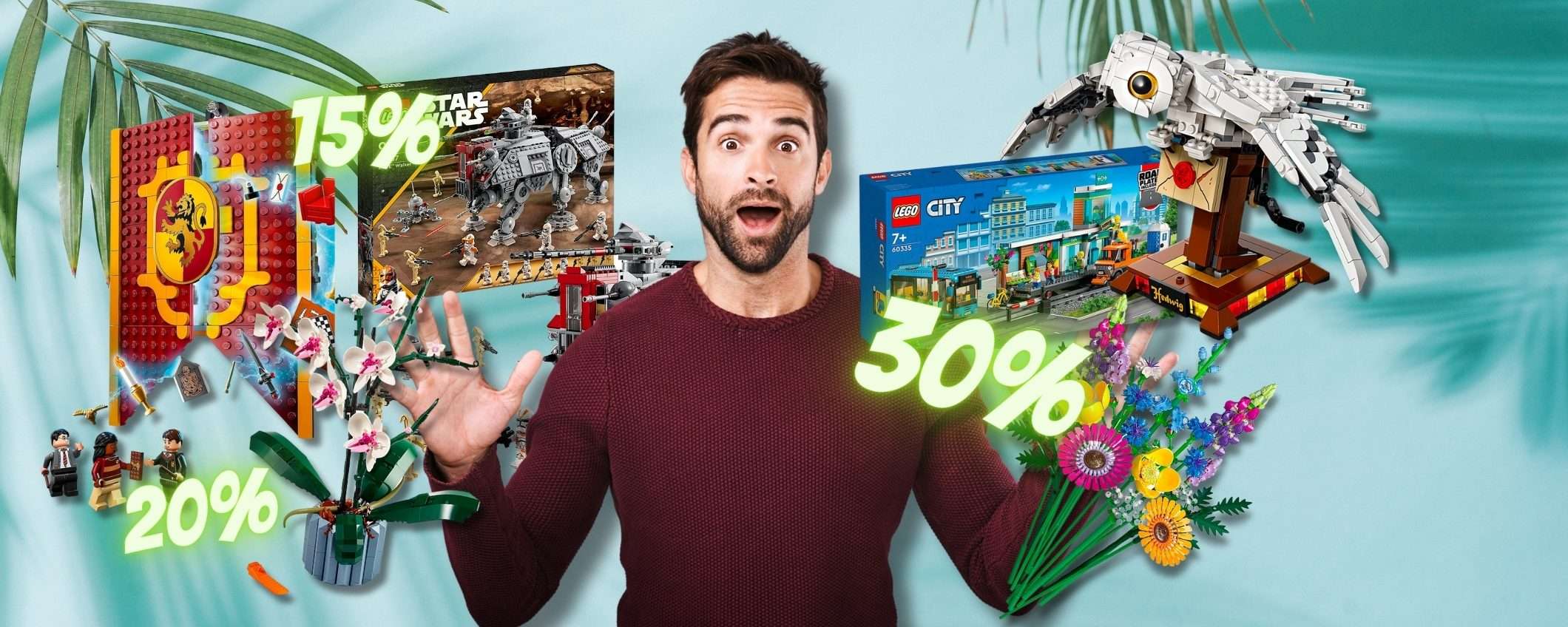 Prime Day 2023: le migliori offerte sono sui LEGO, fino al 30% di SCONTO