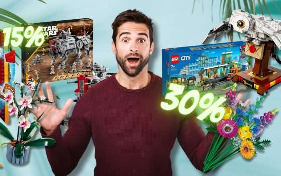 Prime Day 2023: le migliori offerte sono sui LEGO, fino al 30% di SCONTO