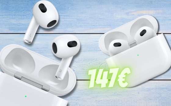 AirPods Terza generazione: spunti il coupon e fai l'AFFARE