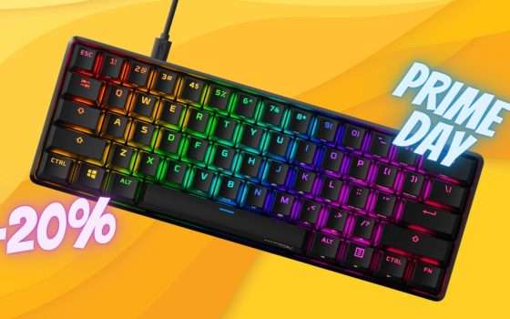 HyperX Alloy Origins 60: la tastiera che ha DISTRUTTO i Prime Day