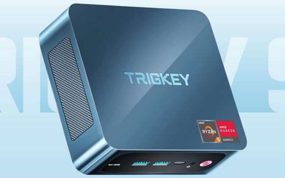 TRIGKEY S5 è il Mini PC che vuoi: doppio sconto col coupon