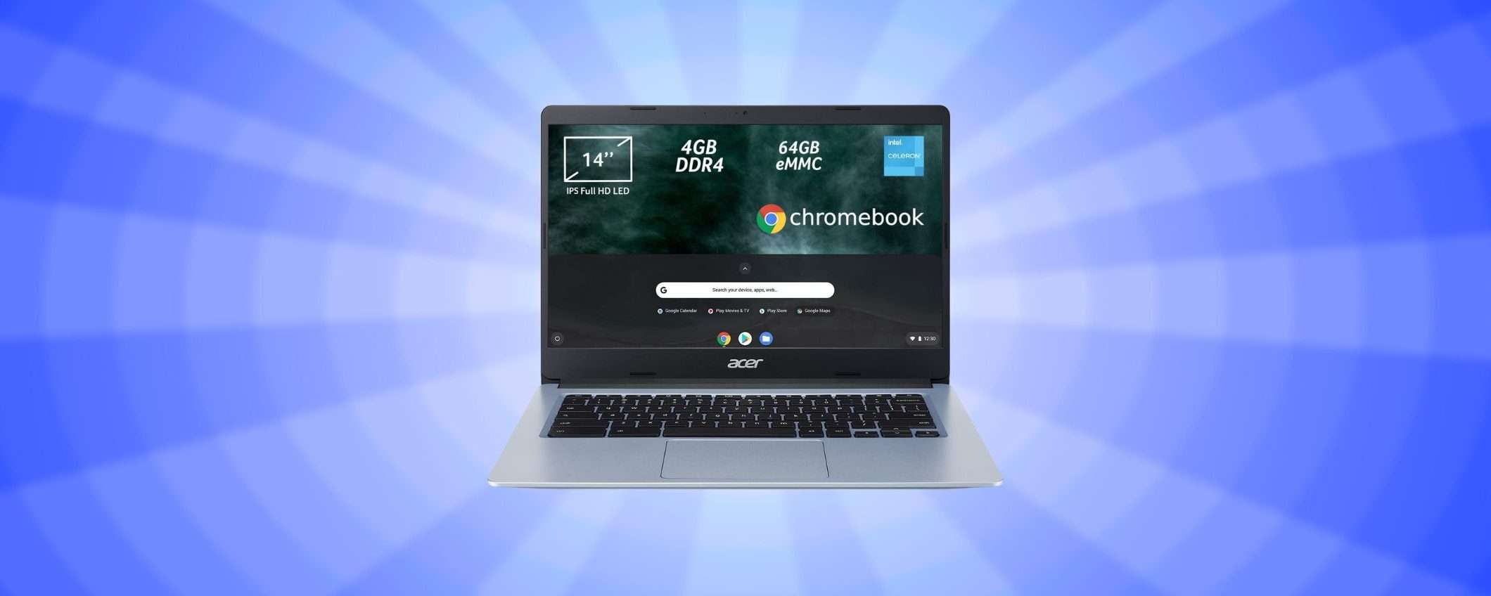 Chromebook Acer in offerta su Amazon a meno di 200 euro