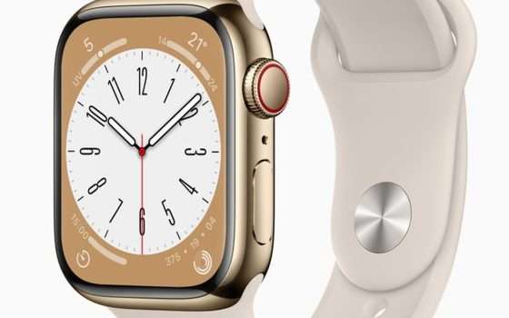 Apple Watch Series 9: cassa in acciaio con stampa 3D