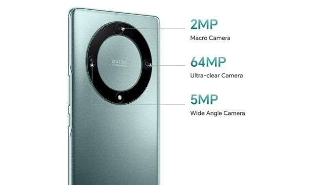 Honor Magic5 Lite fotocamera