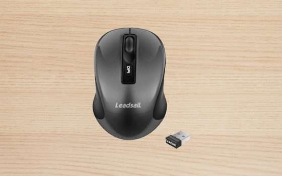 Mouse wireless silenzioso a meno di 8 euro su Amazon