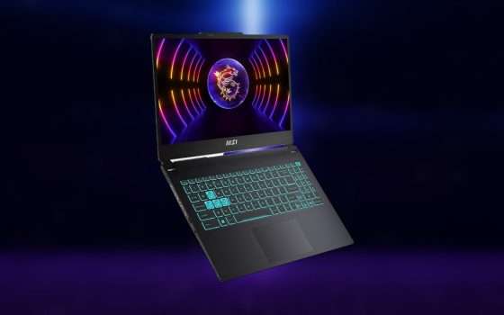 Notebook da gaming MSI Cyborg: con lo sconto Amazon risparmi 400 euro