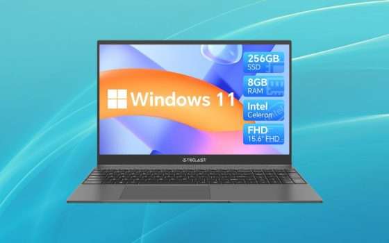 PC Portatile con Windows 11: un affare con il doppio codice SCONTO