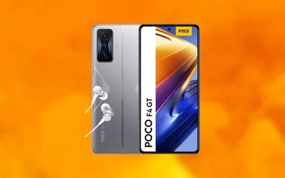 POCO F4 GT: eccezionale smartphone Android al minimo storico (-28%)