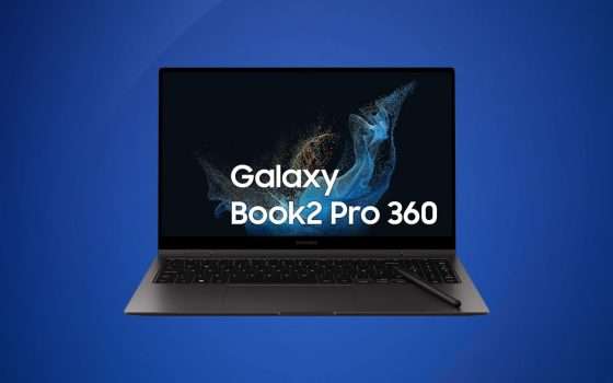 Samsung Galaxy Book2 Pro 360: su Amazon è in SUPER SCONTO (-42%)