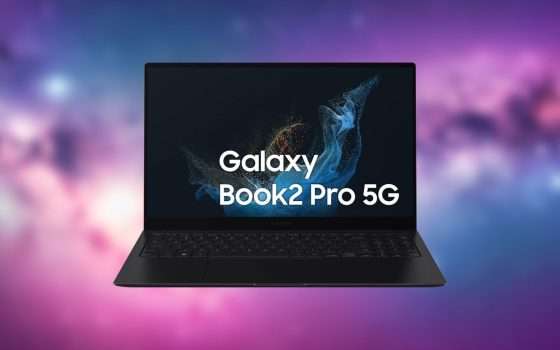 Galaxy Book2 Pro: il potentissimo notebook 5G quasi a metà prezzo (-42%)