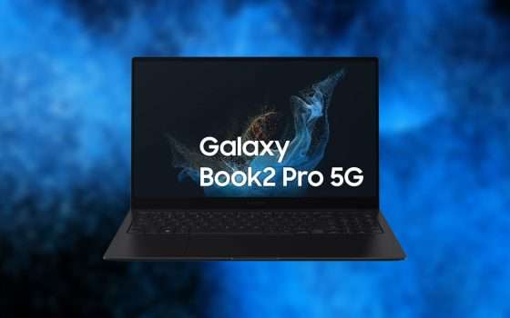 Samsung Galaxy Book2 Pro 5G: SHOCK AMAZON con questo sconto (-42%)