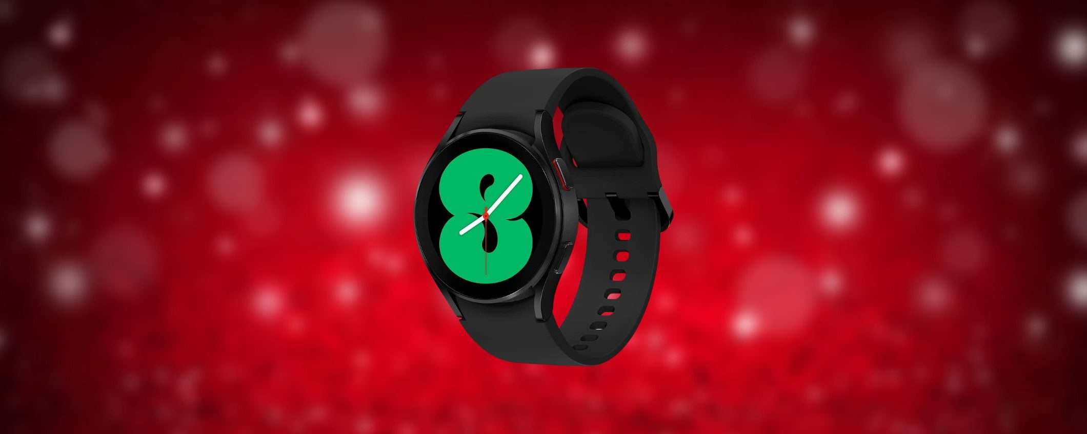 Samsung Galaxy Watch4 in offerta come a Natale: su Amazon al -55%