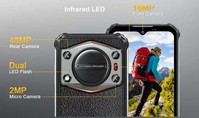 Smartphone rugged fotocamera