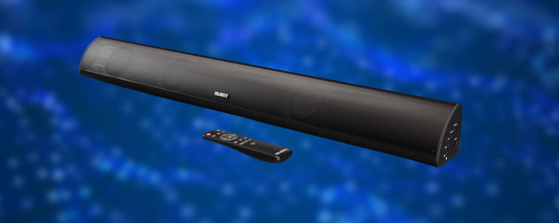 Soundbar potente, compatta ed economica: su Amazon a soli 62€