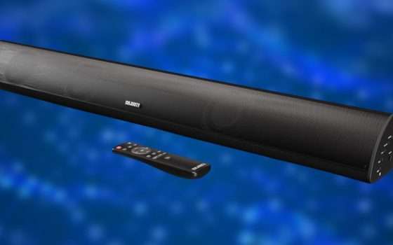 Soundbar potente, compatta ed economica: su Amazon a soli 62€