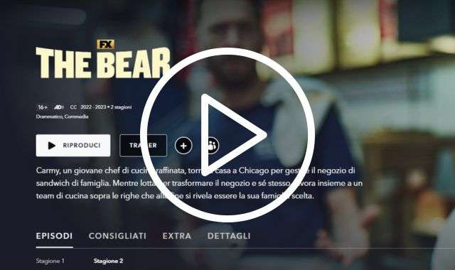 The Bear diretta streaming