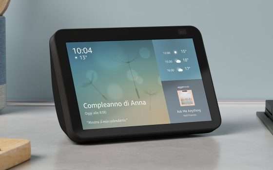 È il giorno giusto per comprare Echo Show 8 (-40€)